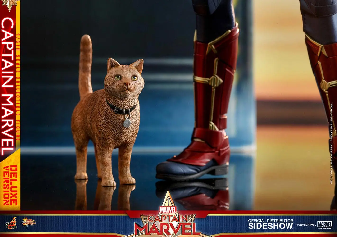 Captain Marvel Movie Masterpiece Action Figure 1/6 Captain Marvel Deluxe Ver. 29 cm product photo