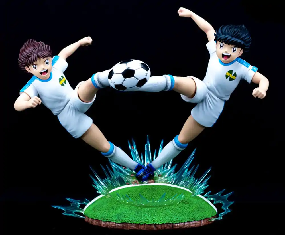 Captain Tsubasa Statue Golden Twins Tsubasa Ozora & Taro Misaki 32 cm termékfotó