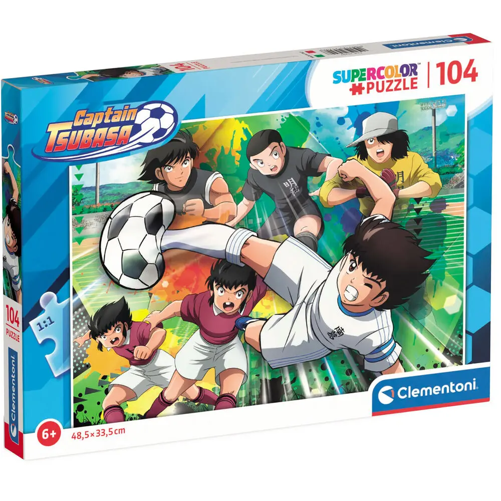 Captain Tsubasa Oliver and Benji puzzle 104pcs product photo