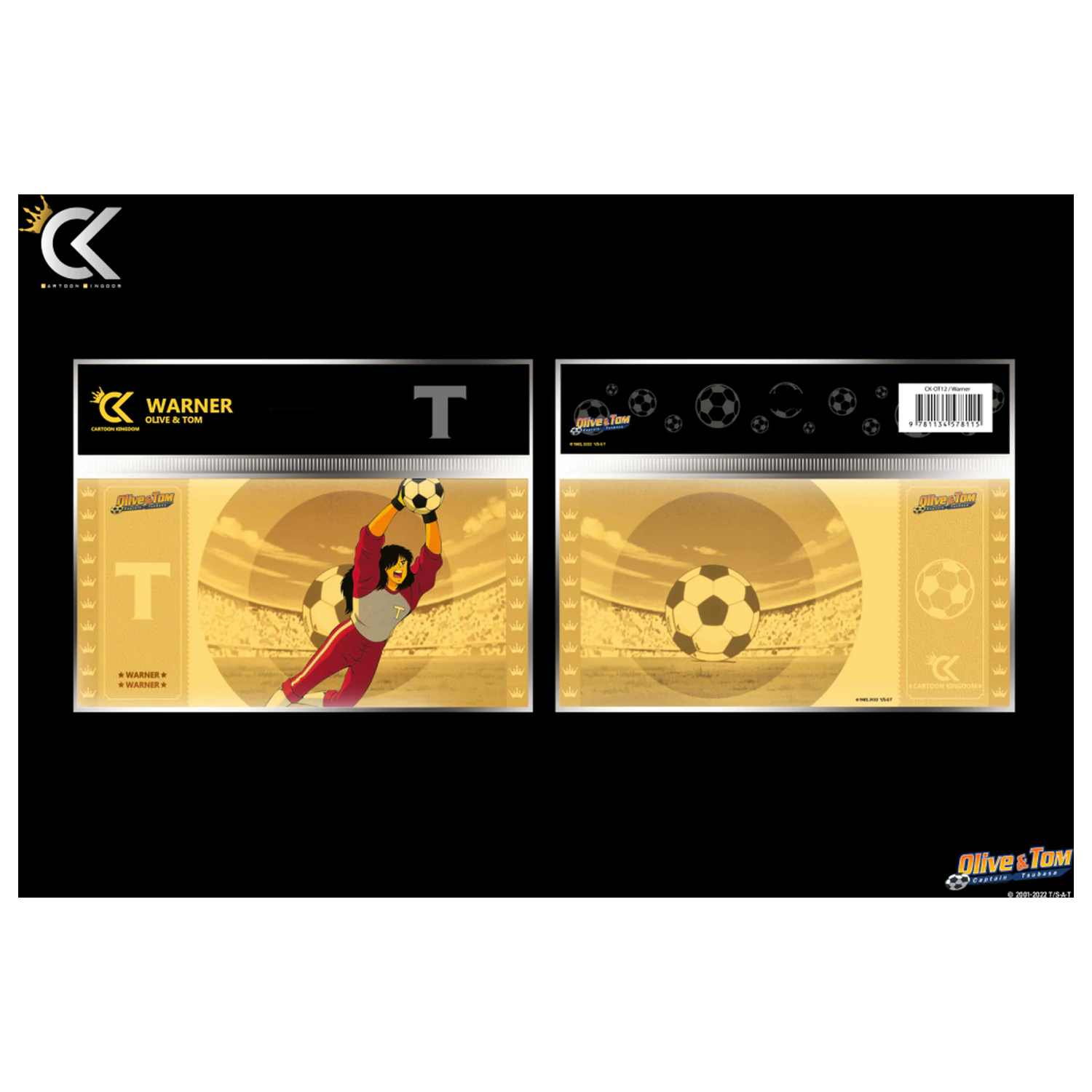 Captain Tsubasa Warner Golden Ticket product photo