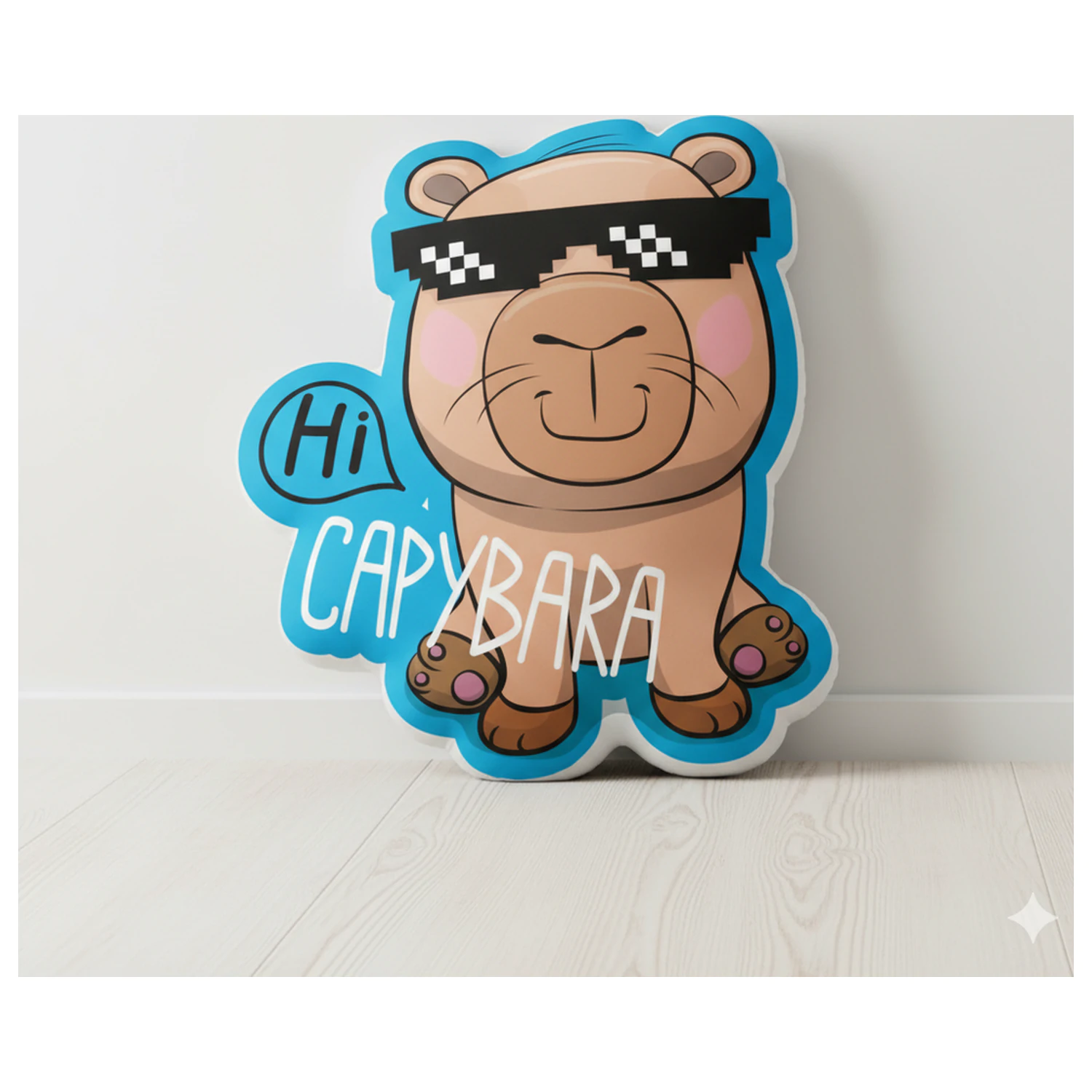 Capybara 3D cushion product photo