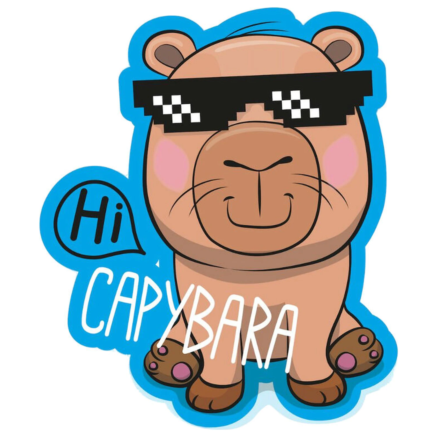 Capybara 3D cushion product photo