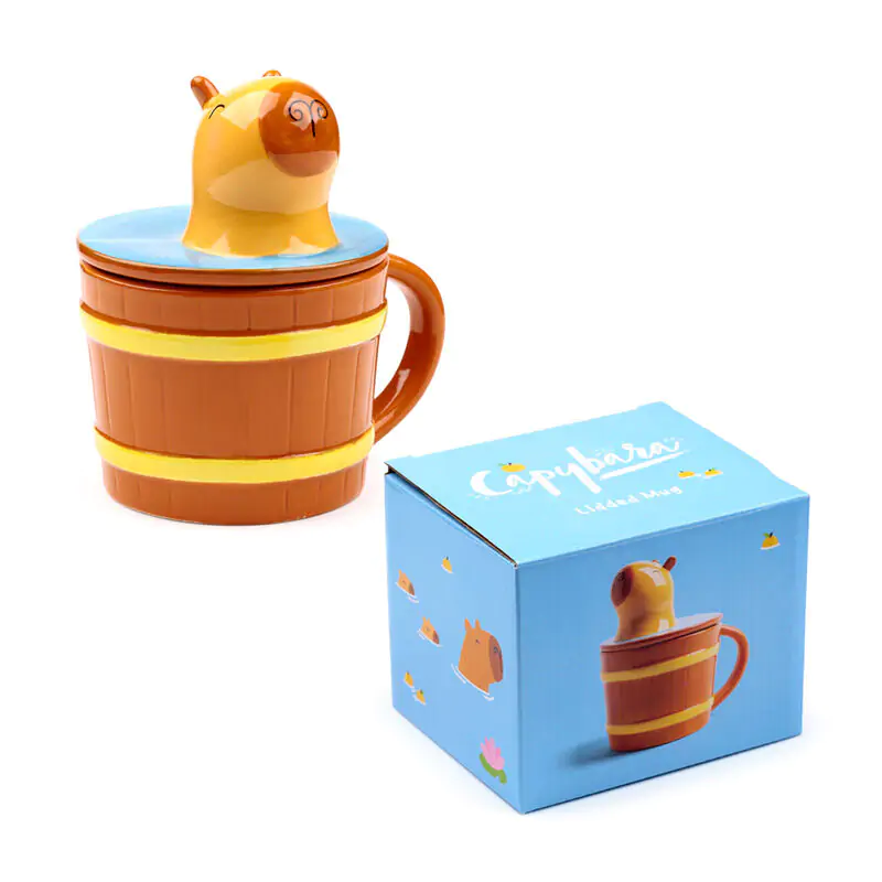Capybara Mug With lid product photo