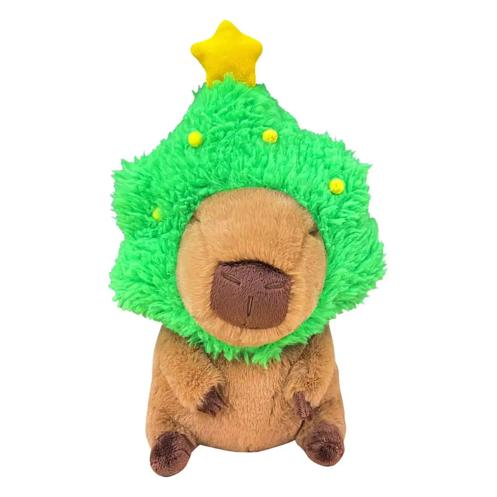 Capybara Plush Figure Capybara with Christmas Tree 32 cm        product photo