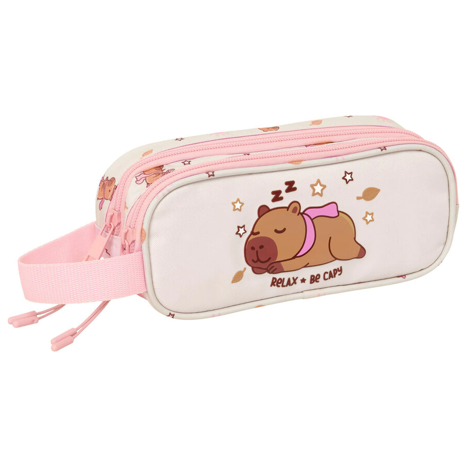 Capybara double pencil case product photo