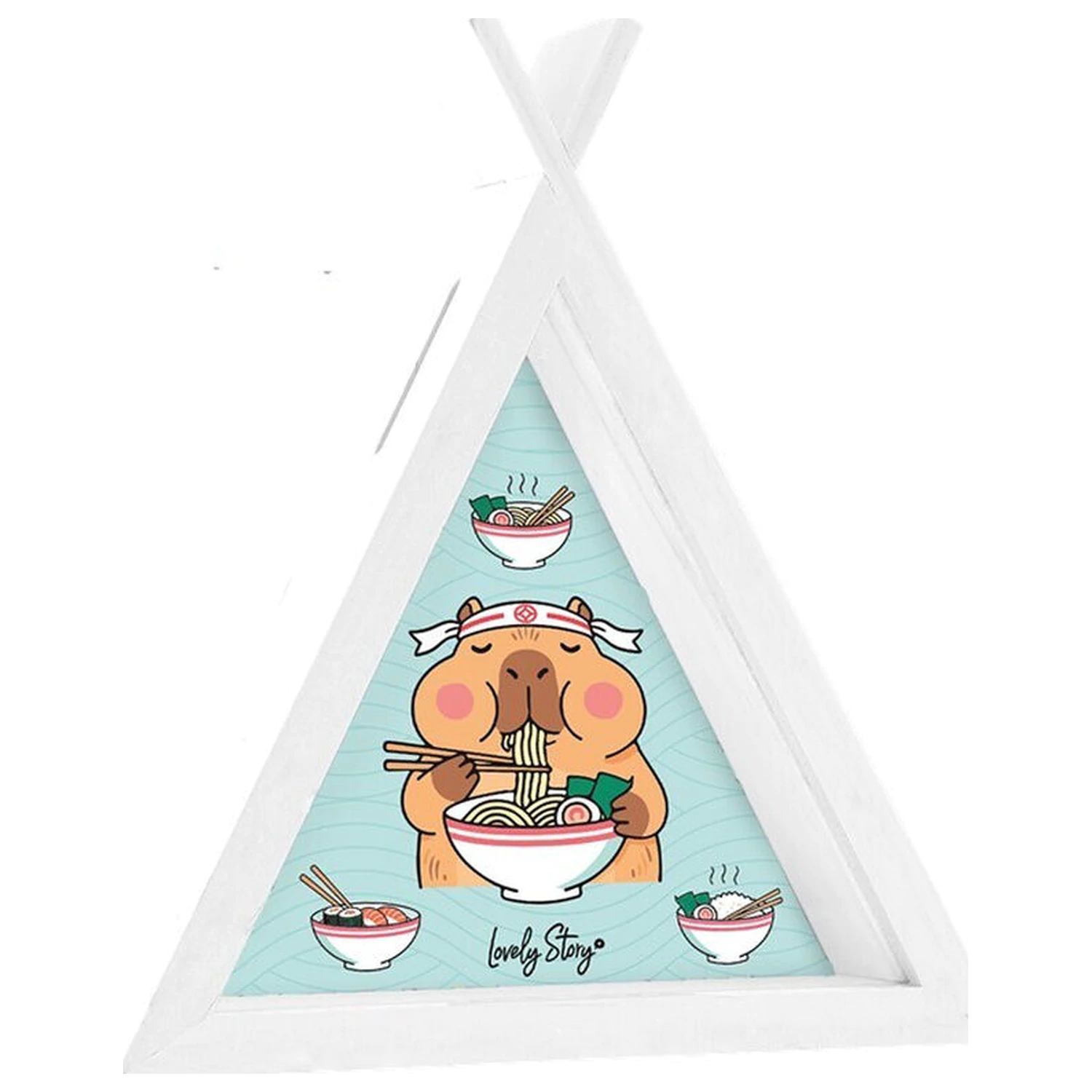 Capybara Foodie money box product photo