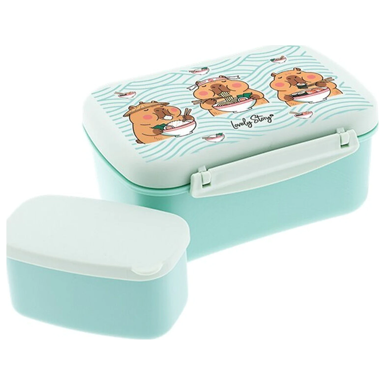 Capybara Foodie lunch box product photo