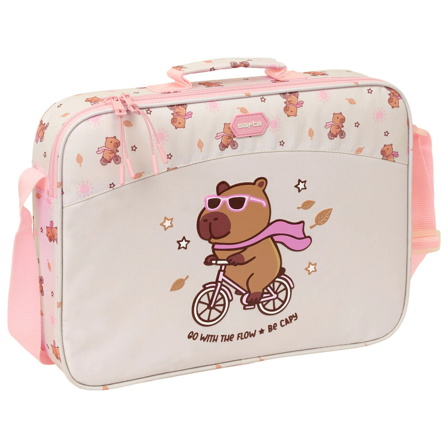 Capybara school briefcase product photo