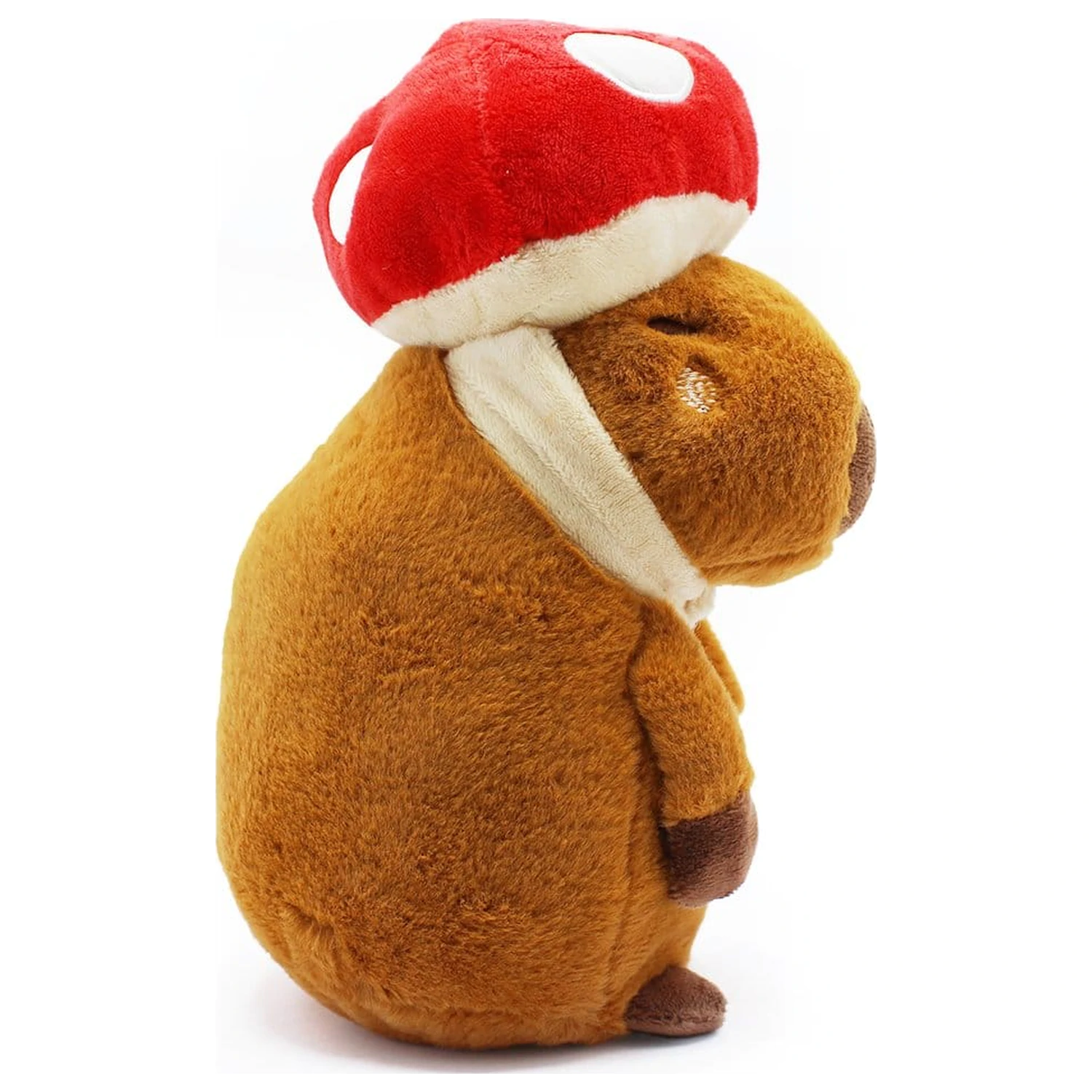 Capybara Plush Figure Mushroom 23 cm product photo