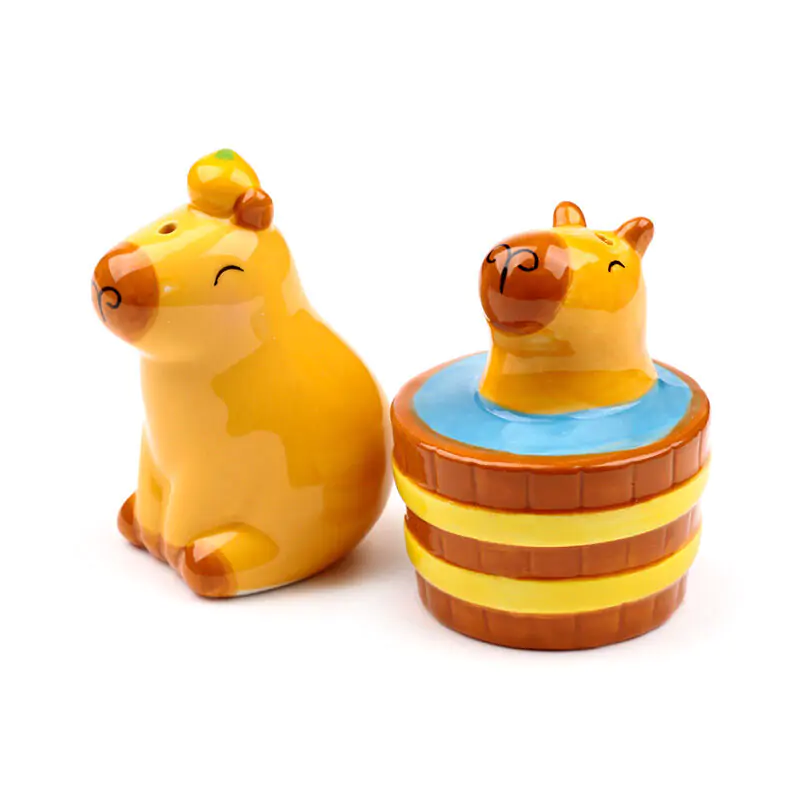 Capybara Salt and Pepper Shaker Set product photo