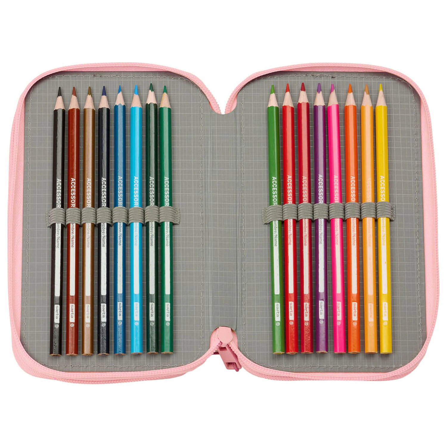 Capybara triple pencil case 37pcs product photo