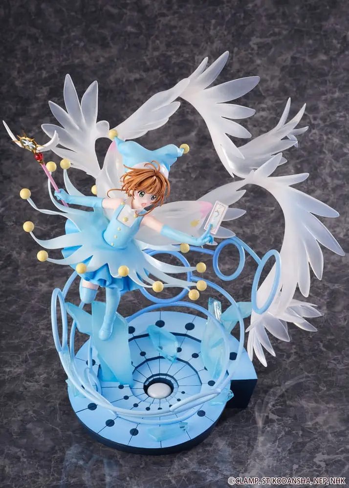 Cardcaptor Sakura PVC Statue 1/7 Sakura Kinomoto Battle Costume Water Ver. 36 cm termékfotó