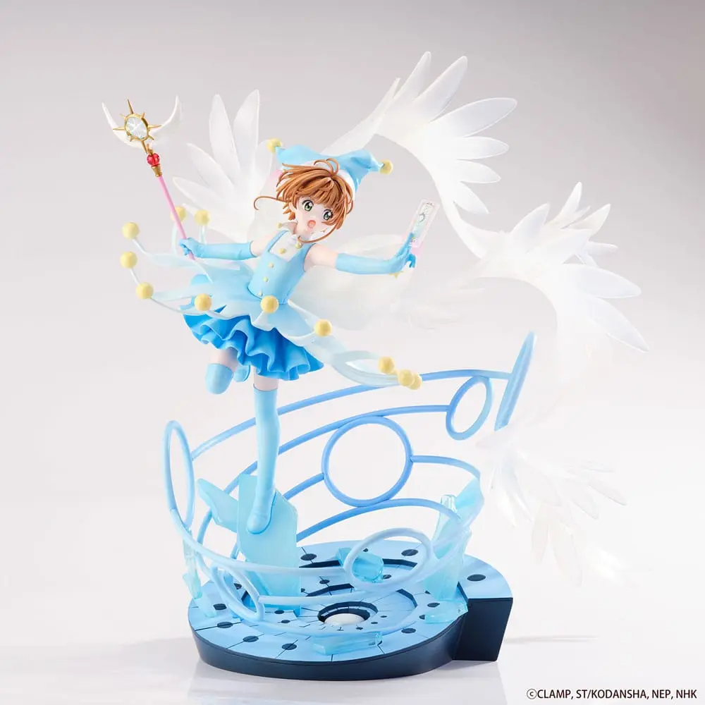 Cardcaptor Sakura PVC Statue 1/7 Sakura Kinomoto Battle Costume Water Ver. 36 cm termékfotó