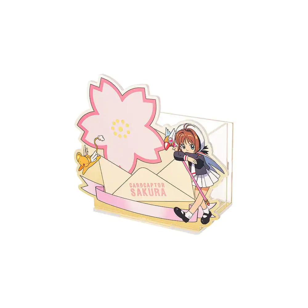 Cardcaptor Sakura Acrylic Pen Stand 25th Anniversary School Uniform Ver. 13 cm product photo