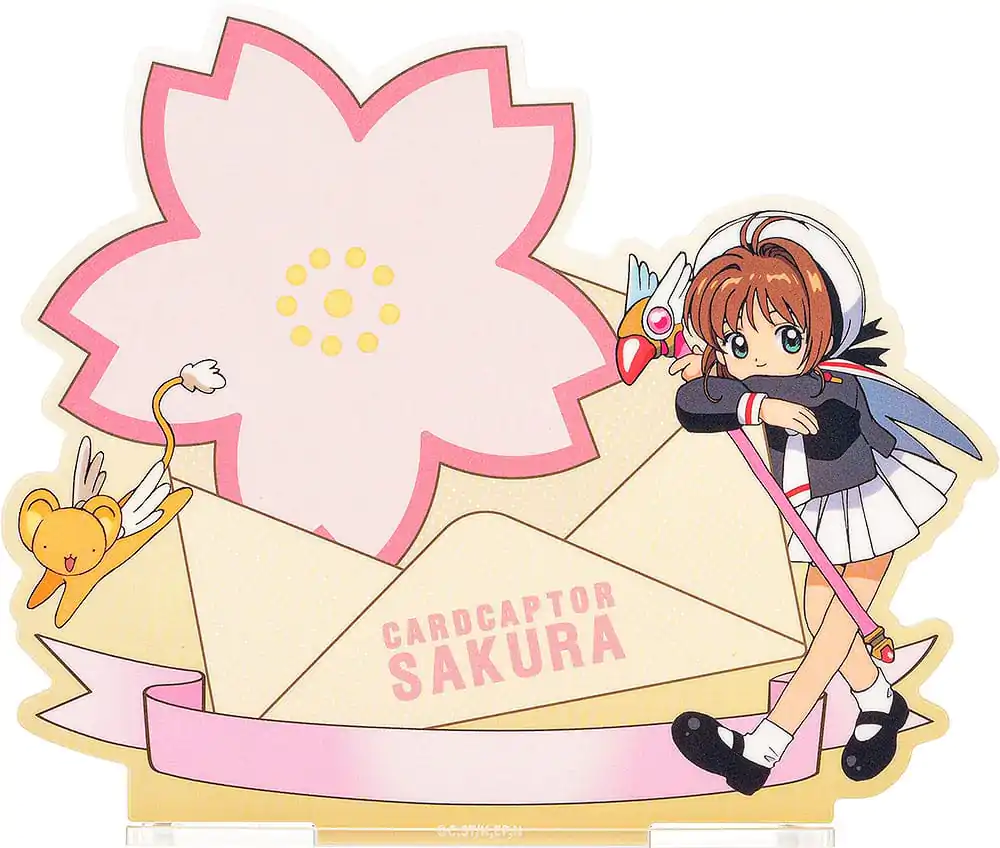 Cardcaptor Sakura Acrylic Pen Stand 25th Anniversary School Uniform Ver. 13 cm product photo