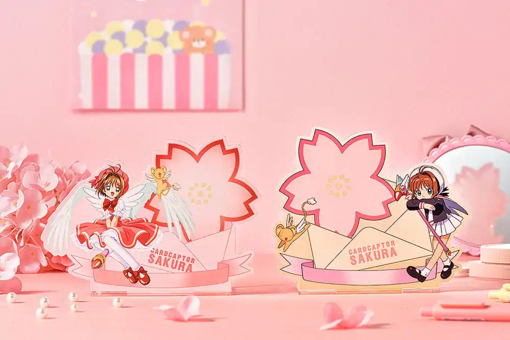 Cardcaptor Sakura Acrylic Pen Stand 25th Anniversary School Uniform Ver. 13 cm product photo