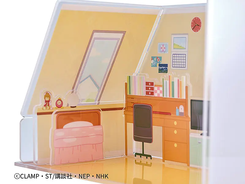 Cardcaptor Sakura: Clear Card Acrylic Diorama Background (Sakura's Bedroom) termékfotó