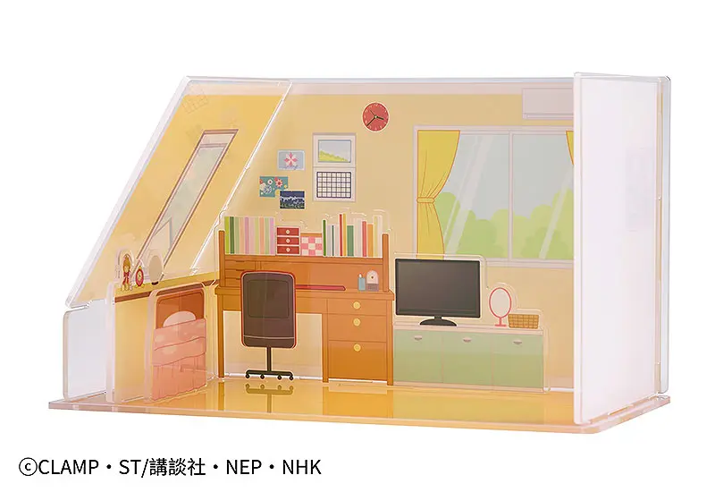 Cardcaptor Sakura: Clear Card Acrylic Diorama Background (Sakura's Bedroom) termékfotó