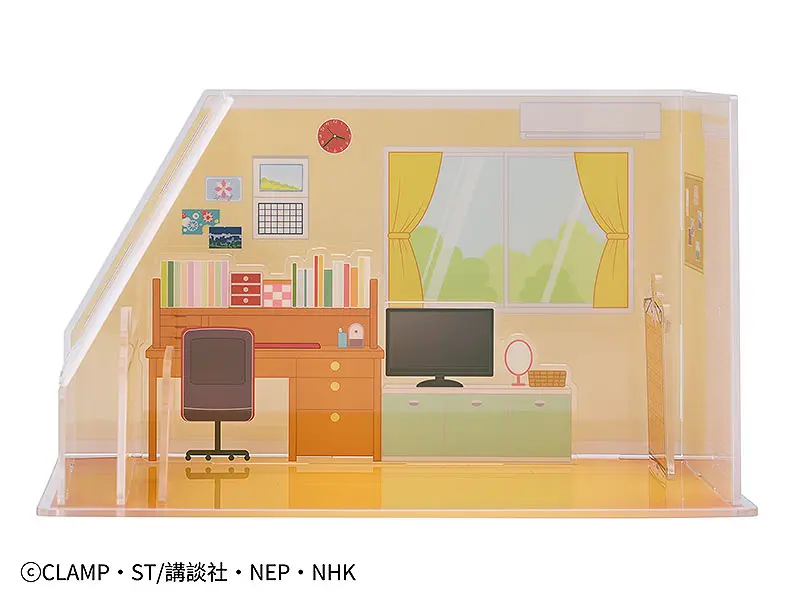 Cardcaptor Sakura: Clear Card Acrylic Diorama Background (Sakura's Bedroom) termékfotó