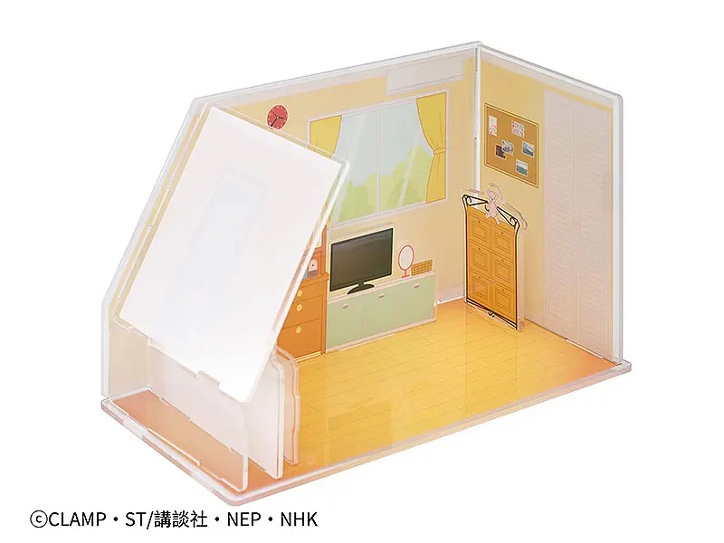 Cardcaptor Sakura: Clear Card Acrylic Diorama Background (Sakura's Bedroom) termékfotó