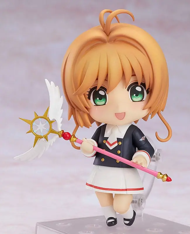Cardcaptor Sakura: Clear Card Nendoroid Action Figure Sakura Kinomoto: Tomoeda Junior High Uniform Ver. (re-run) 10 cm product photo