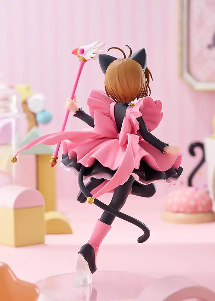 Cardcaptor Sakura Pop Up Parade PVC Statue Sakura Kinomoto: Black Cat Costume Ver. L Size 22 cm product photo