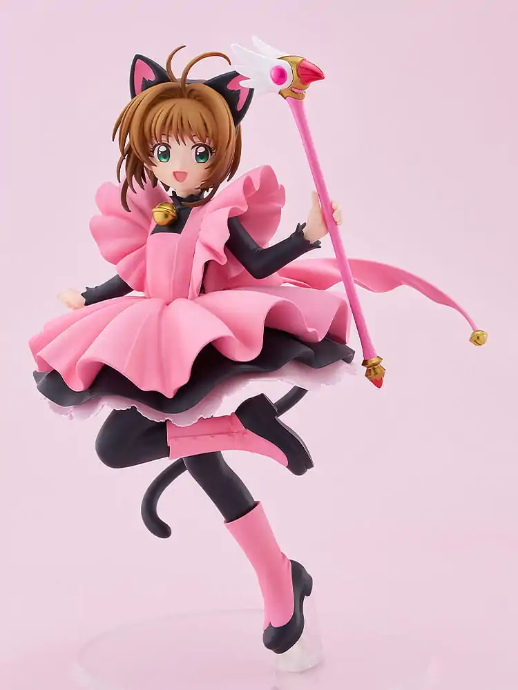 Cardcaptor Sakura Pop Up Parade PVC Statue Sakura Kinomoto: Black Cat Costume Ver. L Size 22 cm product photo