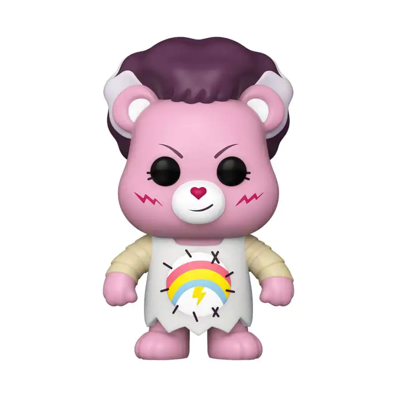 Care Bears x Universal Monsters Funko POP! Vinyl Figure Cheer Bear Bride of Frankenstein 9 cm product photo