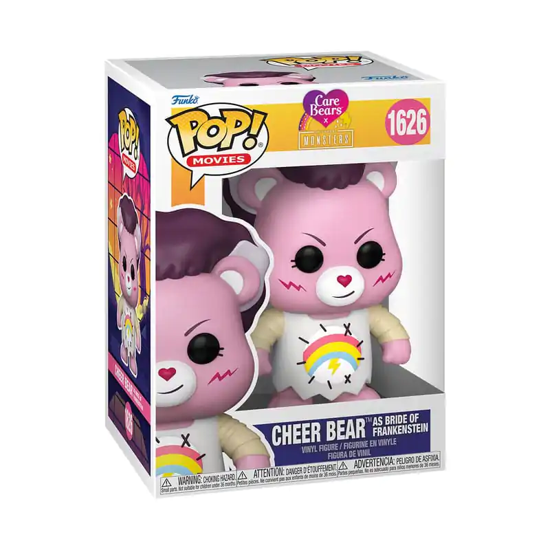 Care Bears x Universal Monsters Funko POP! Vinyl Figure Cheer Bear Bride of Frankenstein 9 cm product photo