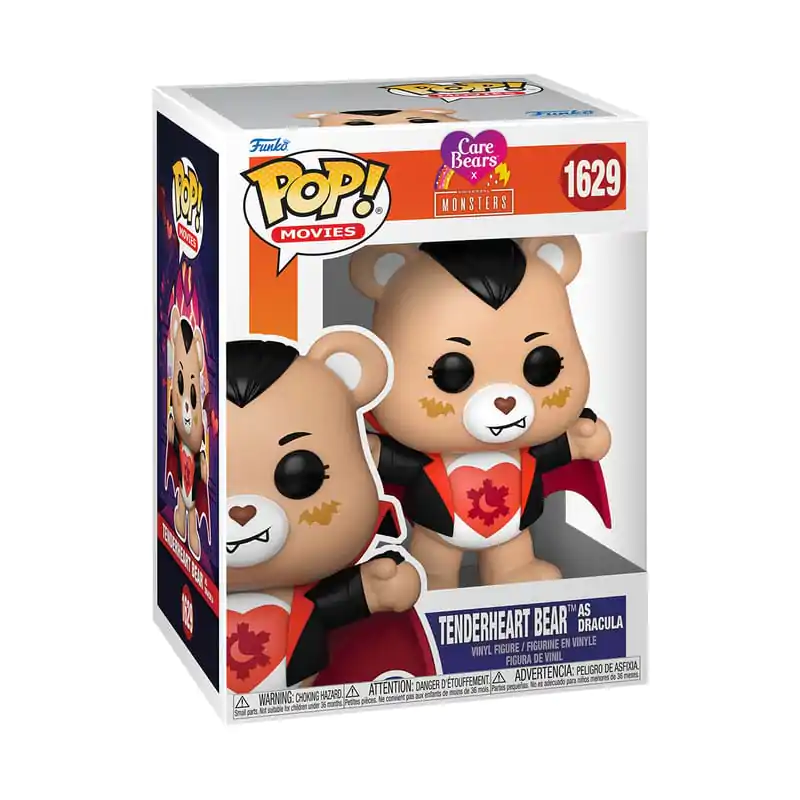 Care Bears x Universal Monsters Funko POP! Vinyl Figure Tender Heart Bear as Dracula 9 cm product photo