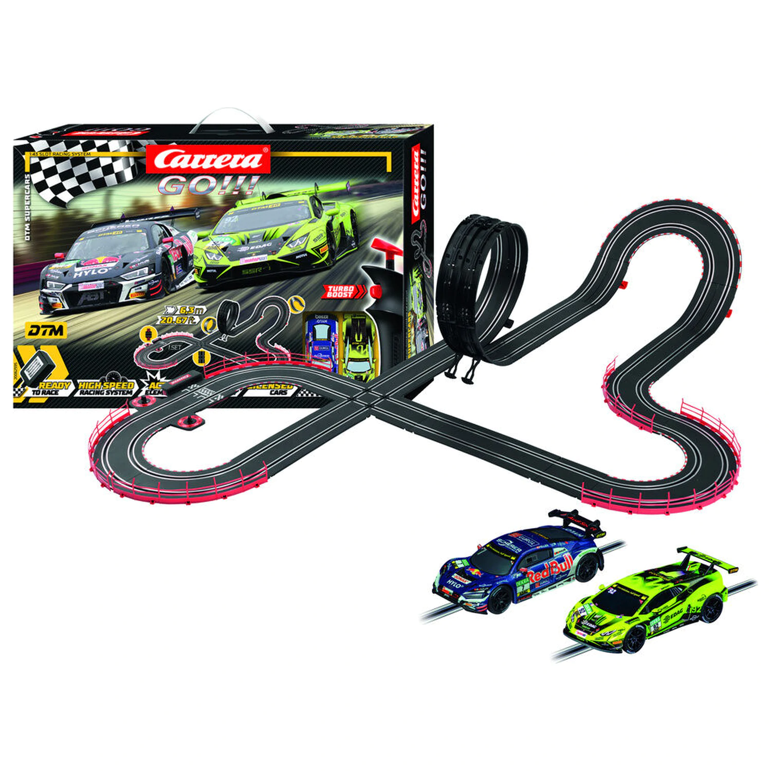 Carrera GO!!! DTM Supercars Racing circuit product photo