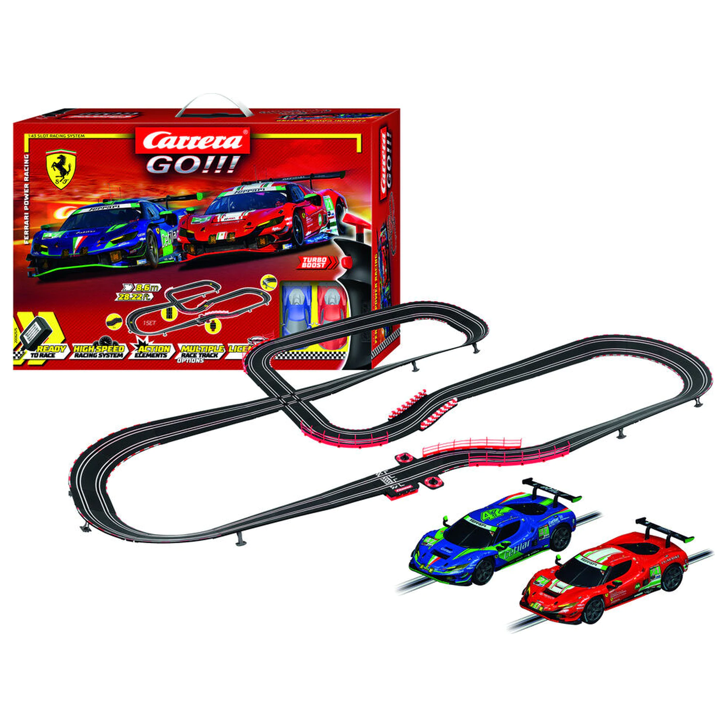 Carrera GO!!! Ferrari Power Racing - Racing circuit product photo