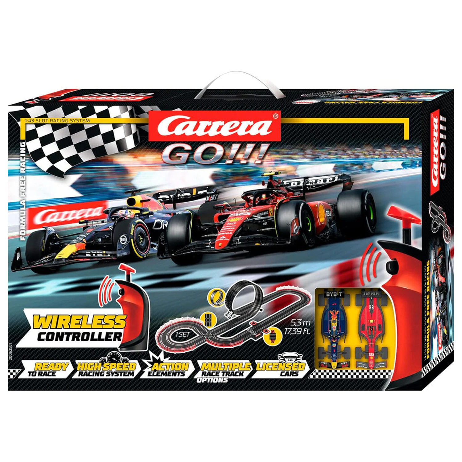 Carrera GO!!! Formula Free Racing - Racing circuit product photo
