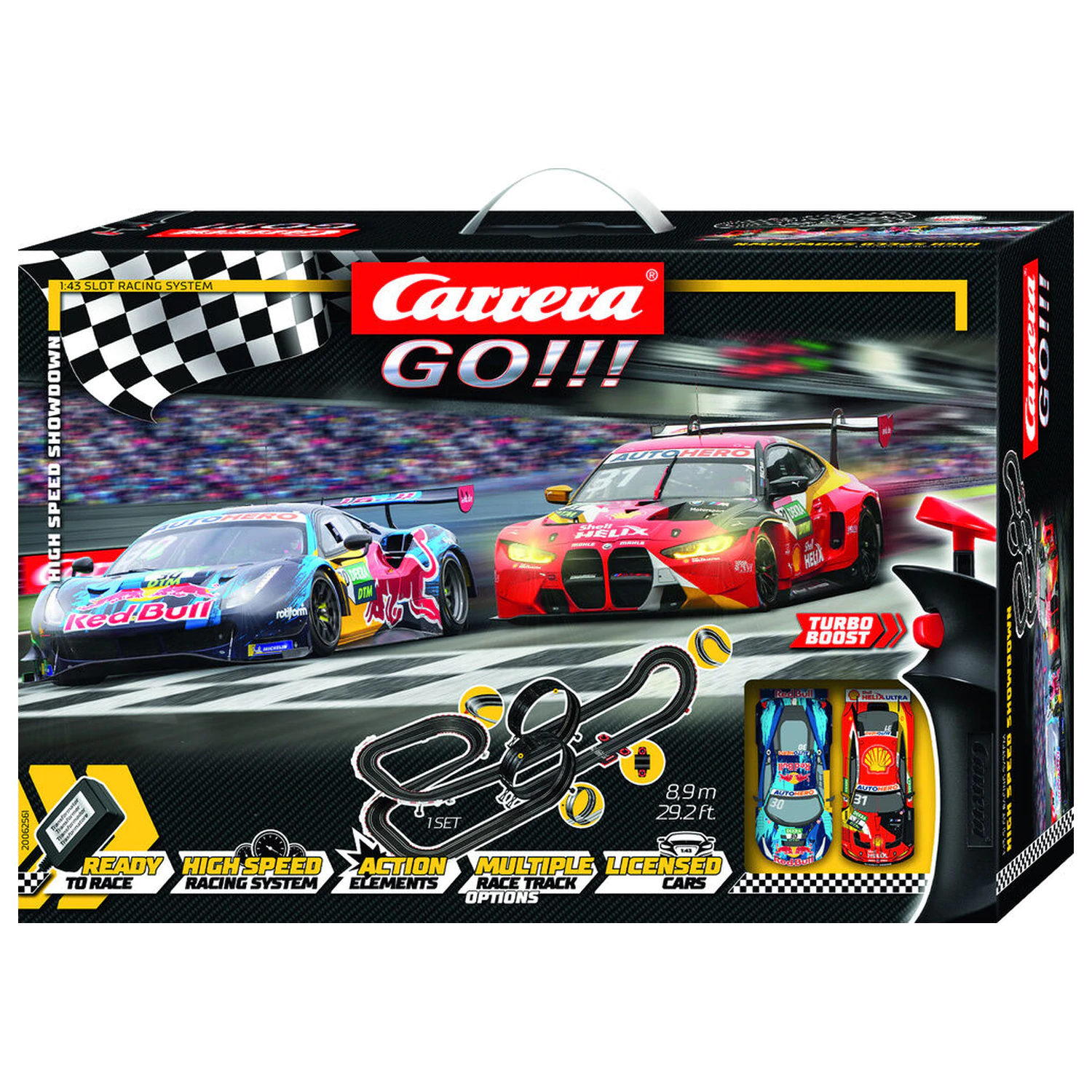Carrera GO!!! High Speed Showdown Racing circuit product photo