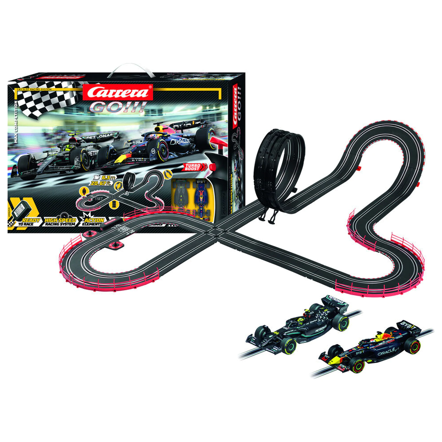 Carrera GO!!! Max Competition Racing circuit product photo