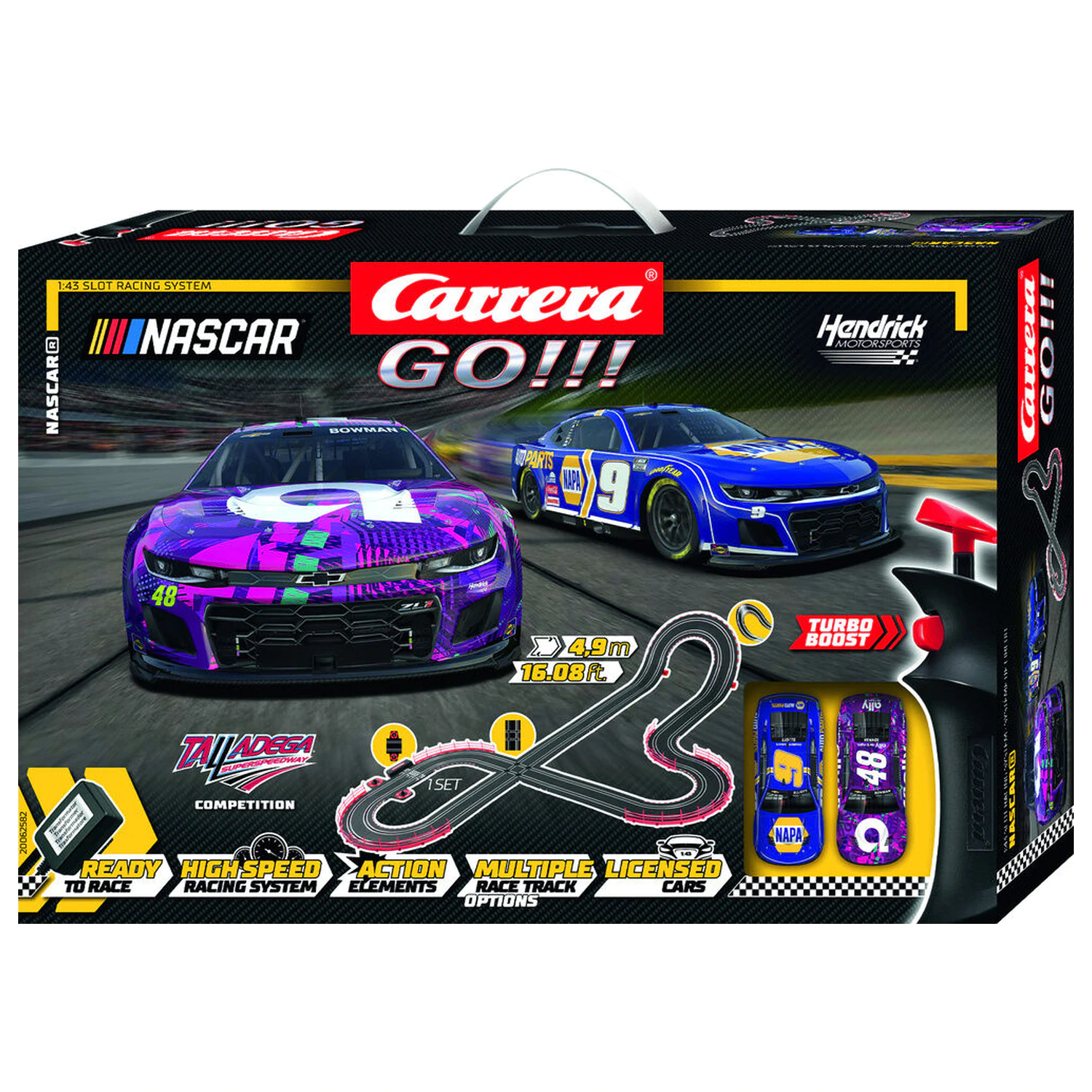 Carrera GO!!! Nascar Racing circuit product photo