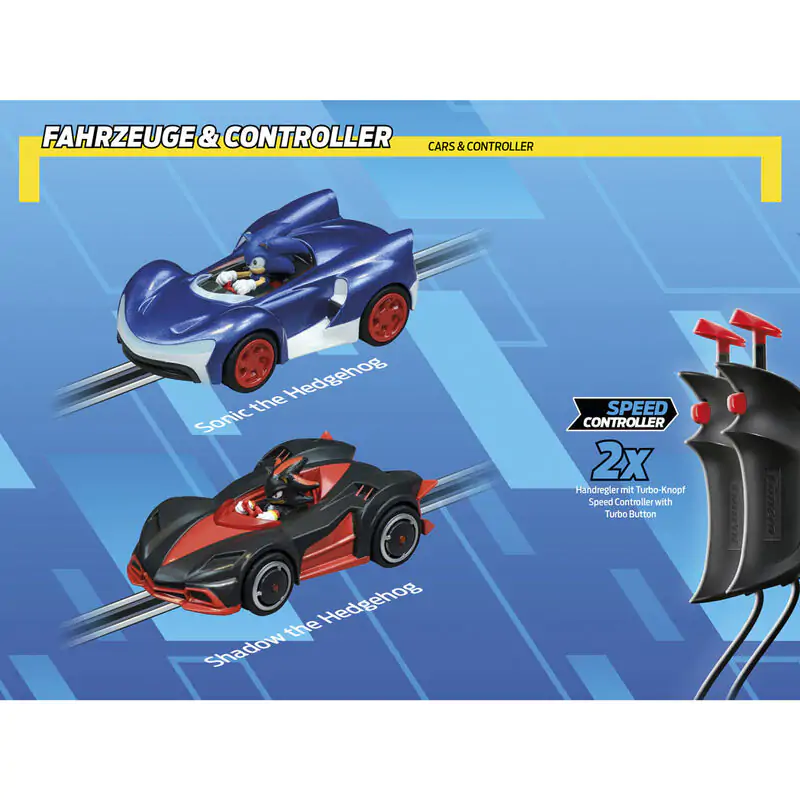 Carrera GO!!! Sonic the Hedgehog Sonic + Shadow Racing circuit product photo
