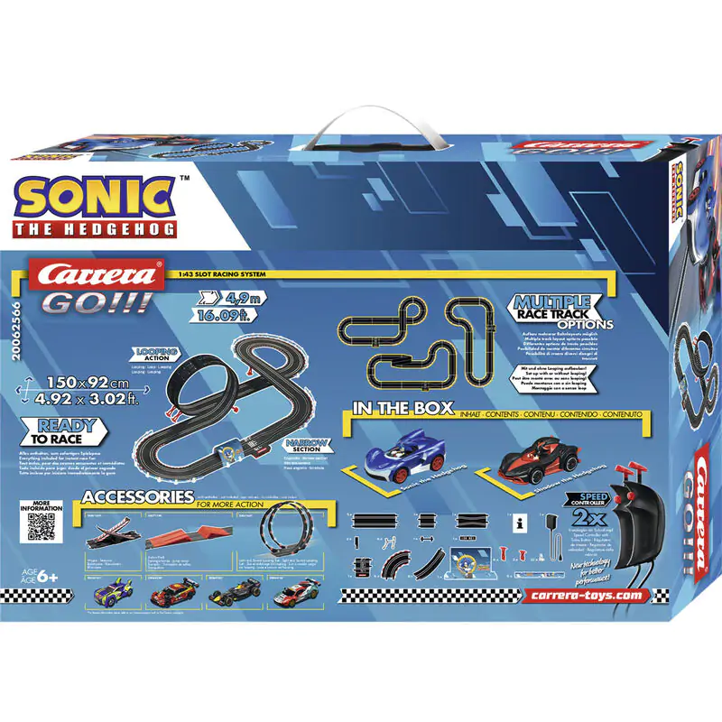 Carrera GO!!! Sonic the Hedgehog Sonic + Shadow Racing circuit product photo