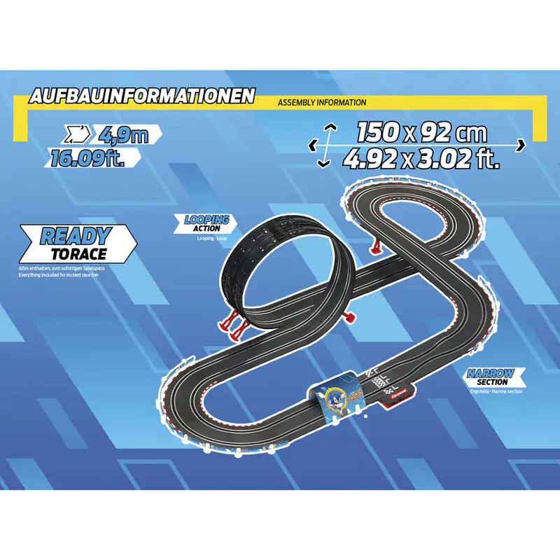 Carrera GO!!! Sonic the Hedgehog Sonic + Shadow Racing circuit product photo