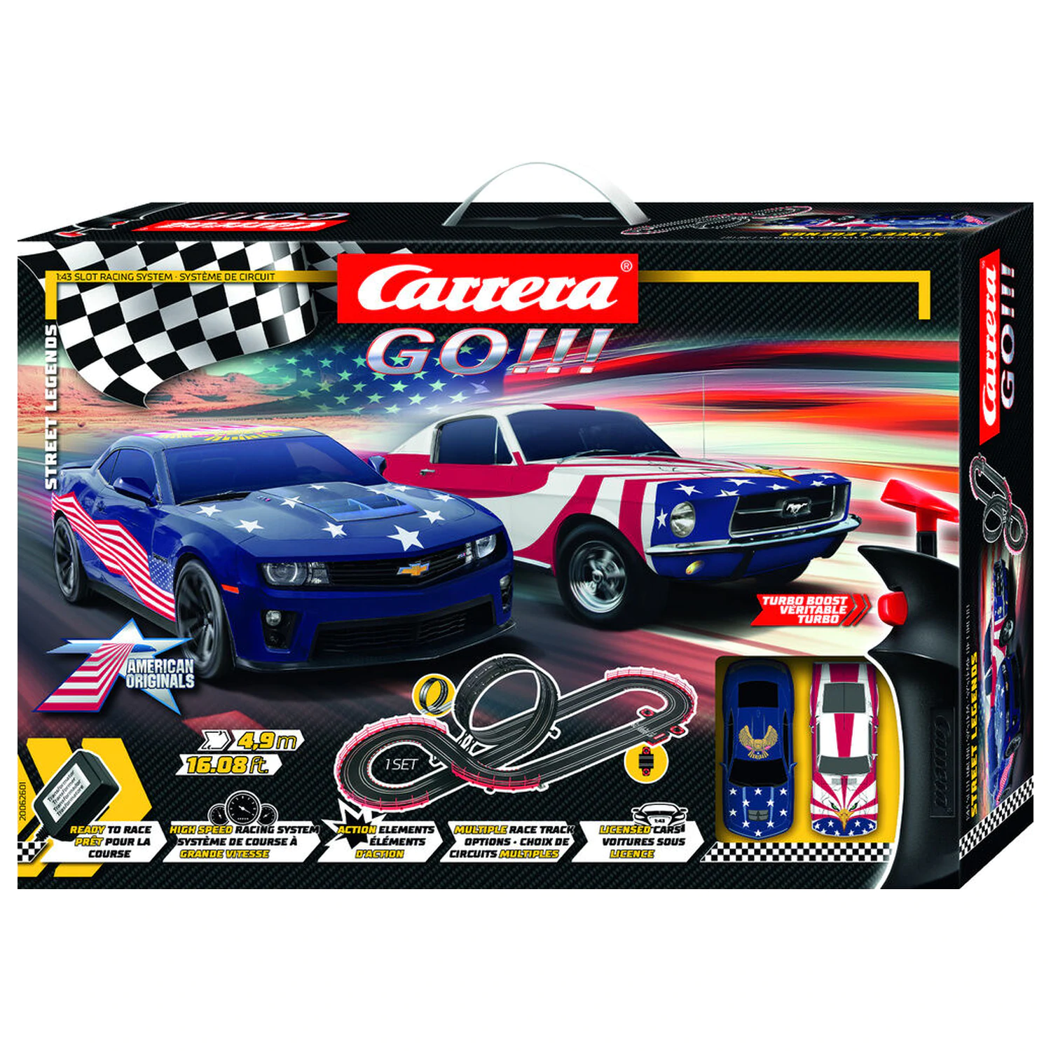 Carrera GO!!! Street Legends Racing circuit product photo