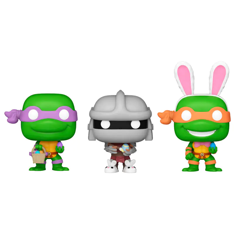 Carrot Pocket POP blister 3 figures Ninja Turtles Donatello Shredder Michelangelo termékfotó