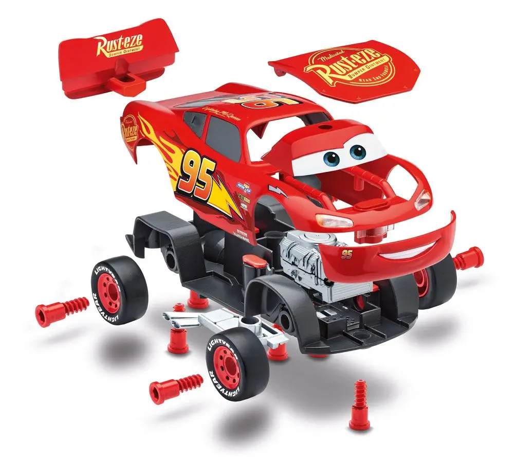 Cars Junior Kit Model Kit with Sound &amp; Light Up 1/20 Lightning McQueen product photo