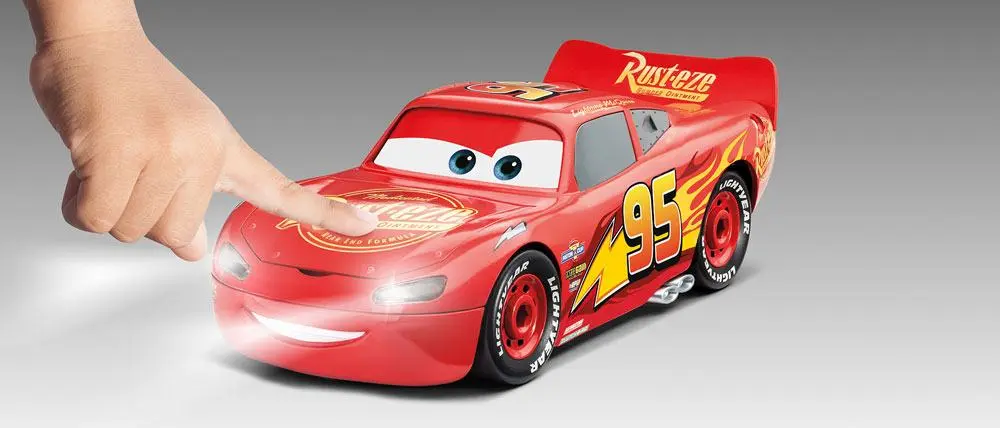 Cars Junior Kit Model Kit with Sound &amp; Light Up 1/20 Lightning McQueen product photo