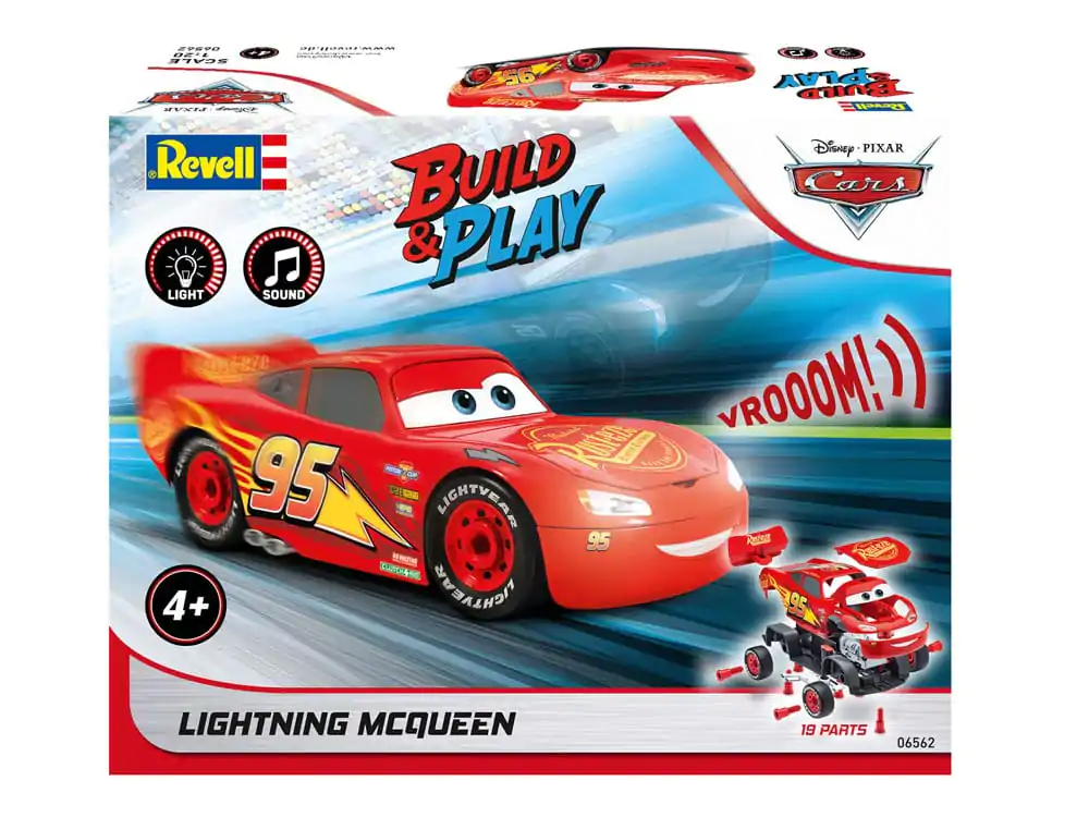 Cars Model Kit 1/20 Lightning McQueen 20 cm product photo