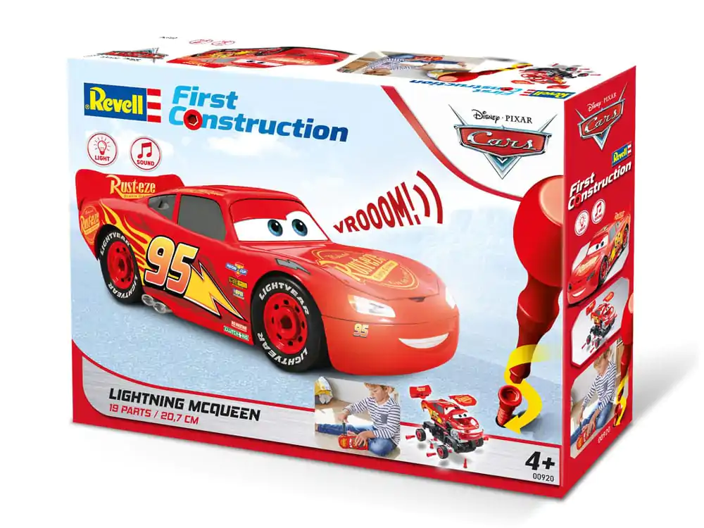 Cars First Construction Set Lightning McQueen 21 cm termékfotó