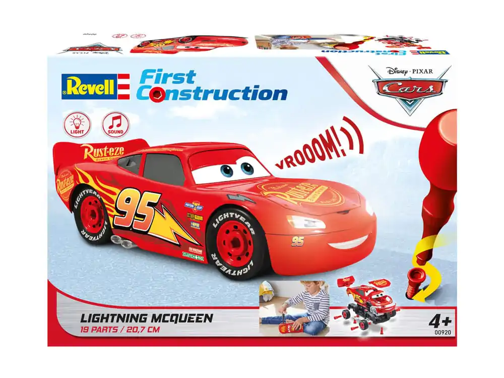 Cars First Construction Set Lightning McQueen 21 cm termékfotó