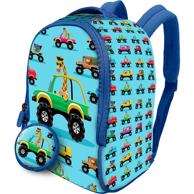 Cars Backpack + purse neoprene backpack 26cm product photo