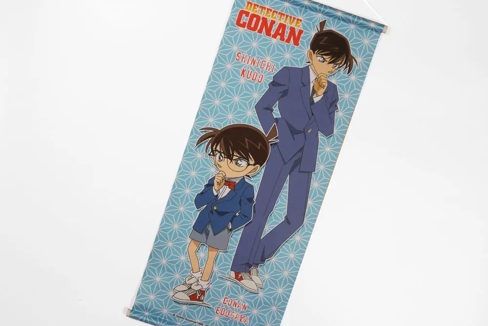 Case Closed Wallscroll Conan &amp; Shinichi 28 x 68 cm product photo