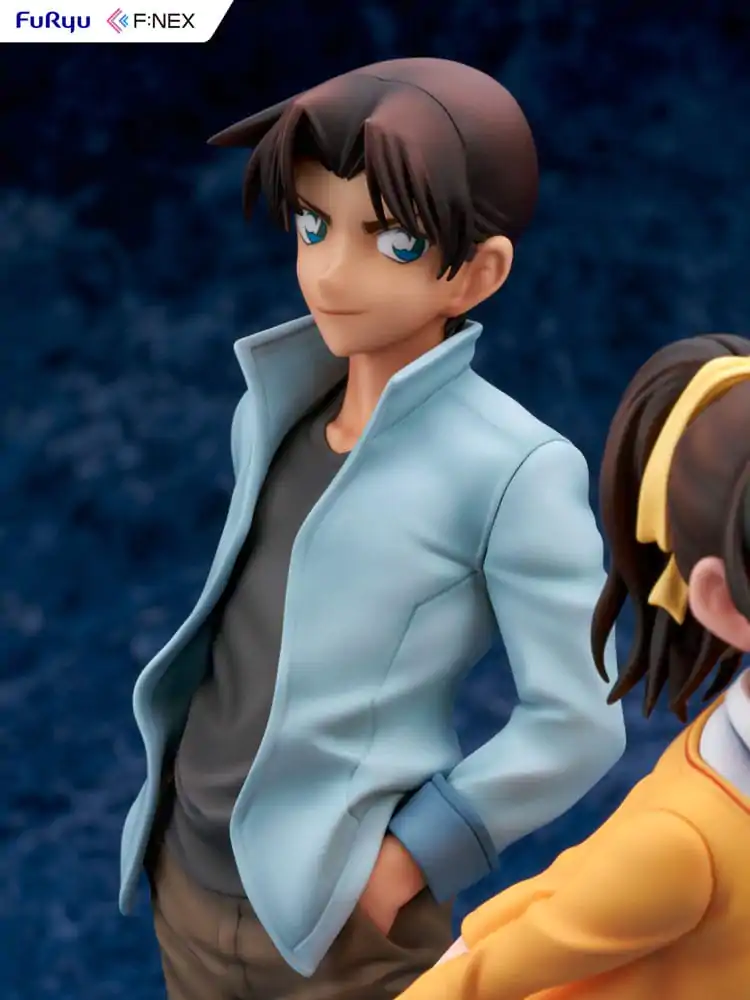 Case Closed F:NEX PVC Statue 1/7 Heiji Hattori & Kazuha Toyama 26 cm product photo