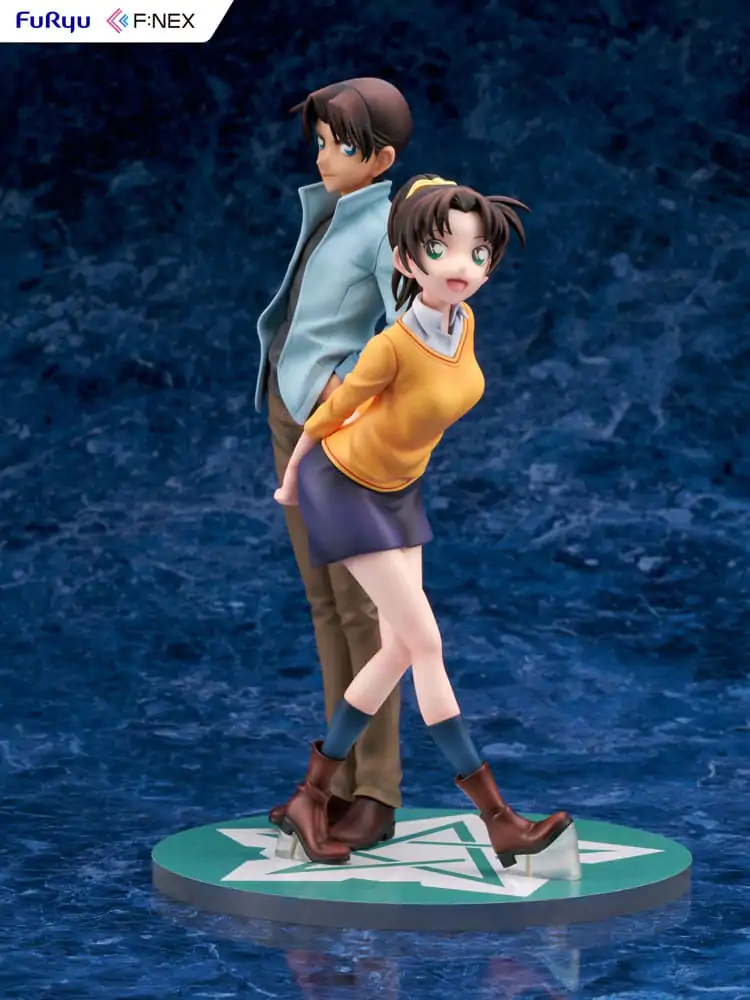 Case Closed F:NEX PVC Statue 1/7 Heiji Hattori & Kazuha Toyama 26 cm product photo